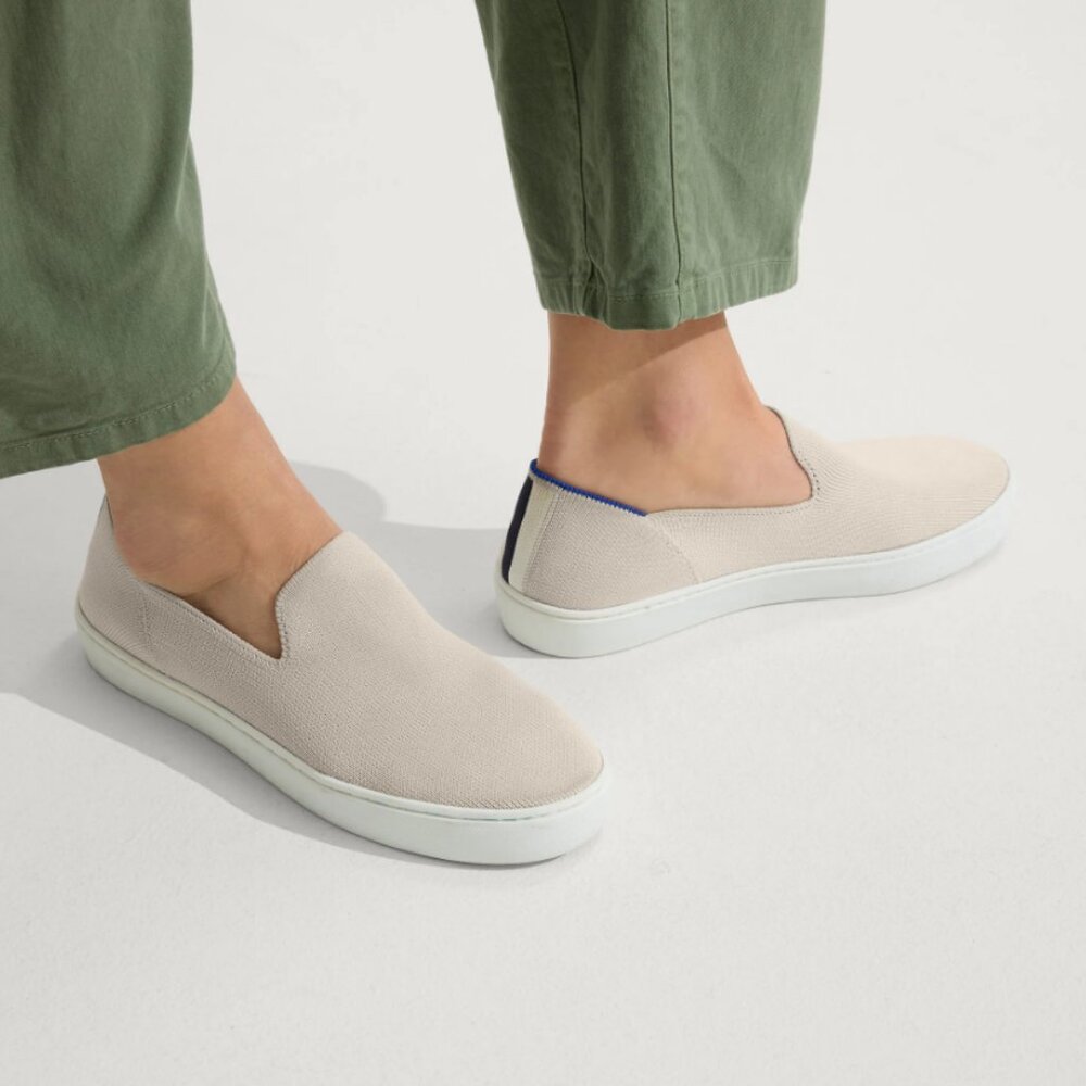Rothy’s The Original Slip On Sneaker | Sand | Size 10.5